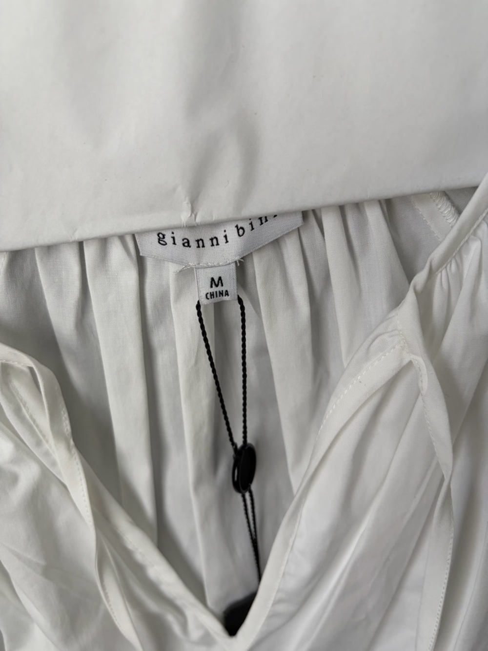 Gianni Bini White Cotton Dress